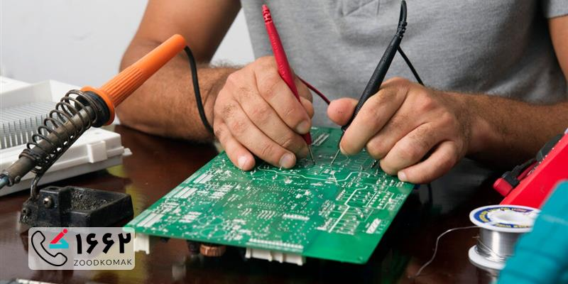 مراحل ثبت سفارش تعمیر تلویزیون در هروی